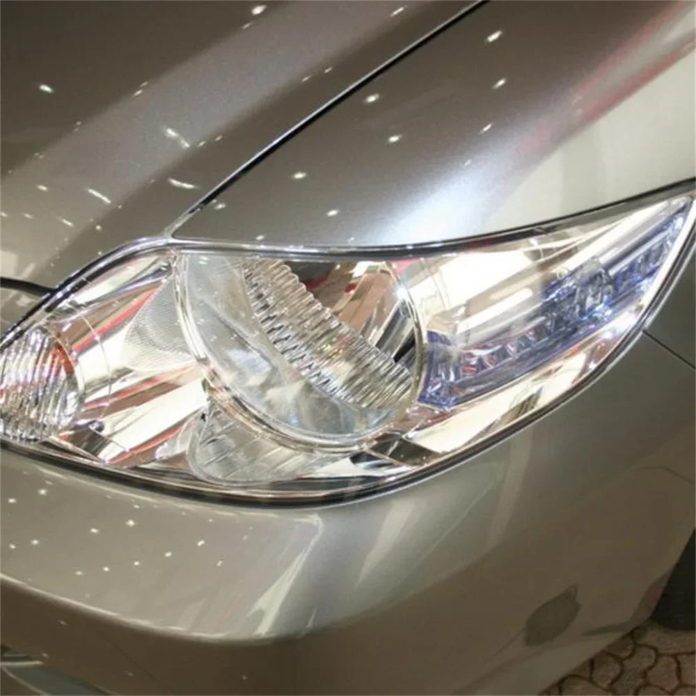 Фото HTTCY для Honda City 2006 2007 2008, передняя фара автомобиля, крышка объектива, крышка лампы, абажур, фара, маска №2