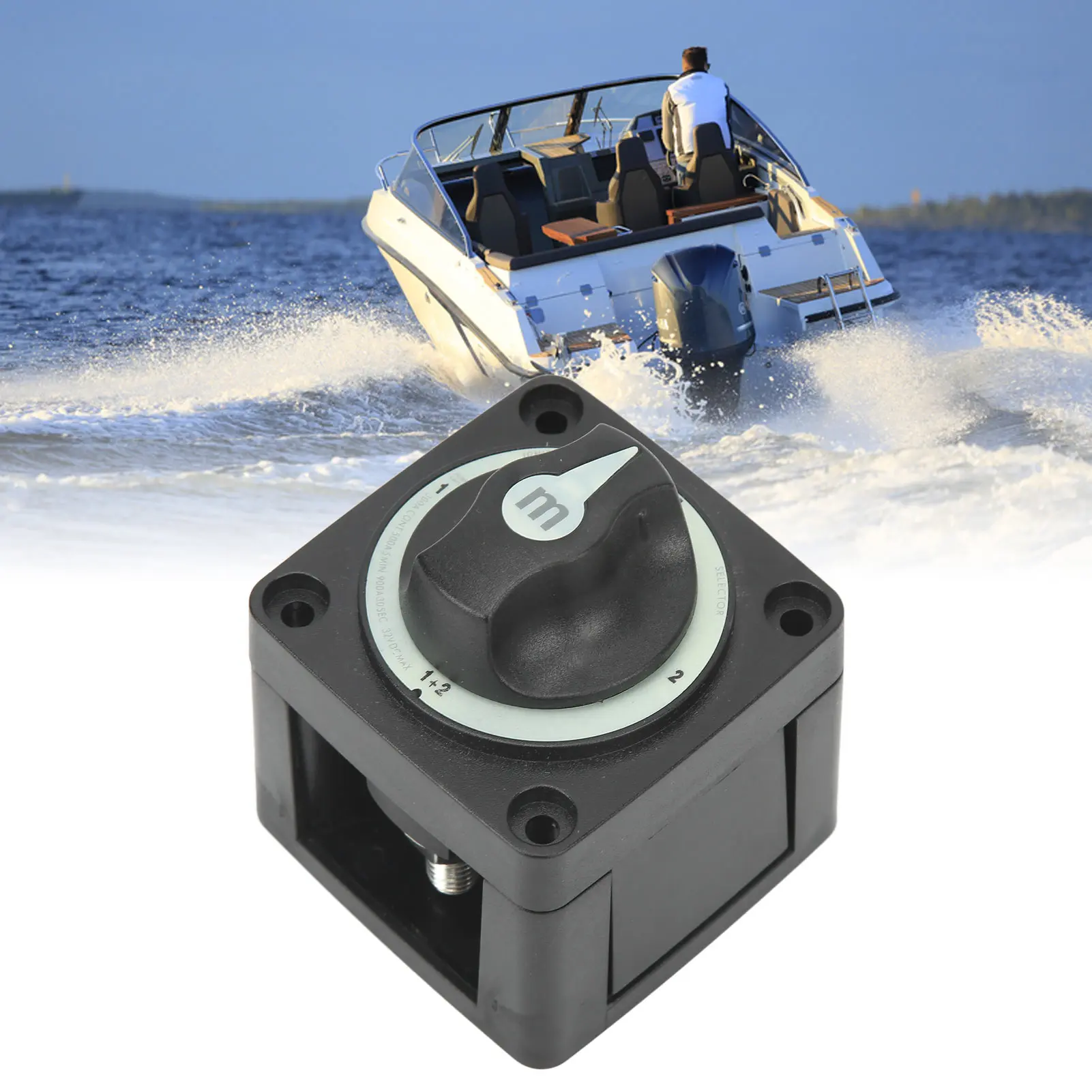 Переключатель выбора морской батареи 4-позиционный изолятор отключения цепи