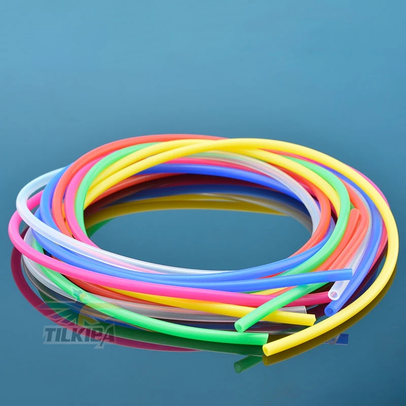 

3x5mm/4x7mm Colorful Water Cool Tube Silicone Heat Resistant Tube For RC Electric Boat Gas Methanol Length 1 Meter