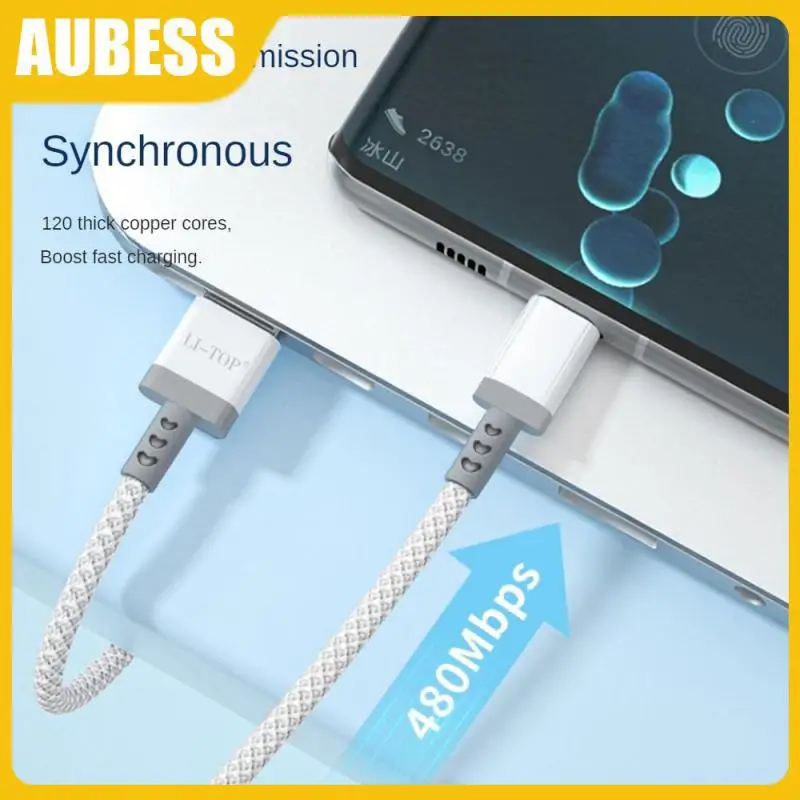 

Not Easily Broken Data Cable Faster Charging Charging Cable Interface Extension And Reinforcement Higher Wear Resistance
