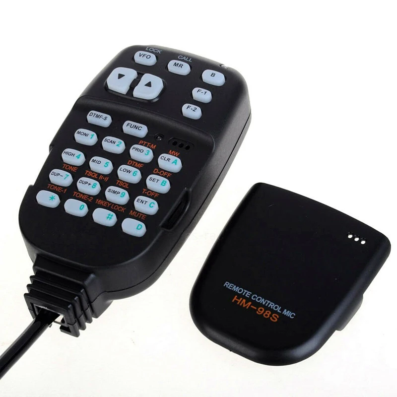 ICOM HM-98S 8-Pin DTMF Hand Speaker PTT Mic Microphone for IC-2100H IC-2200H IC-2710H IC-2800H Car Mobile Radio Drop Shipping