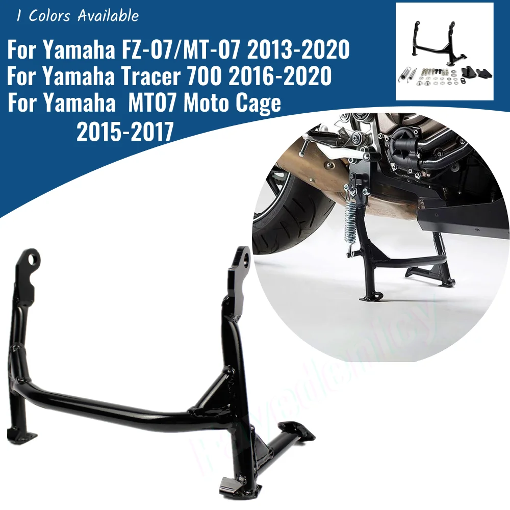 

Tracer700 Motorcycle Kickstand Central Center Parking Stand Middle Bracket Support For Yamaha MT07 MT-07 FZ07 2013-2020 2019 18