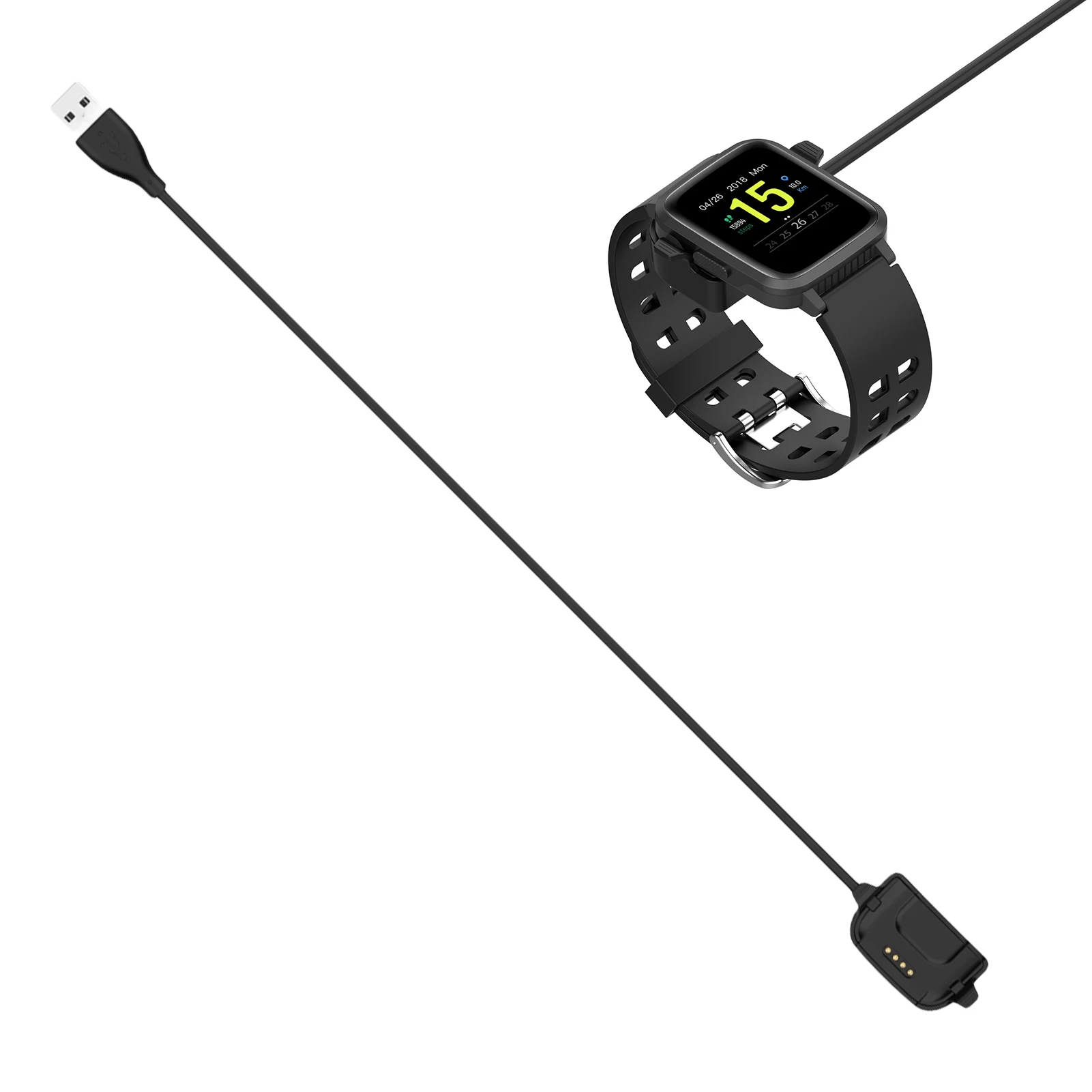 

For Willful ID205 Smart Watch Dock Charger Adapter USB Charging Cable Power Charge Cord For YA MAY SW020 ID205 Accessories