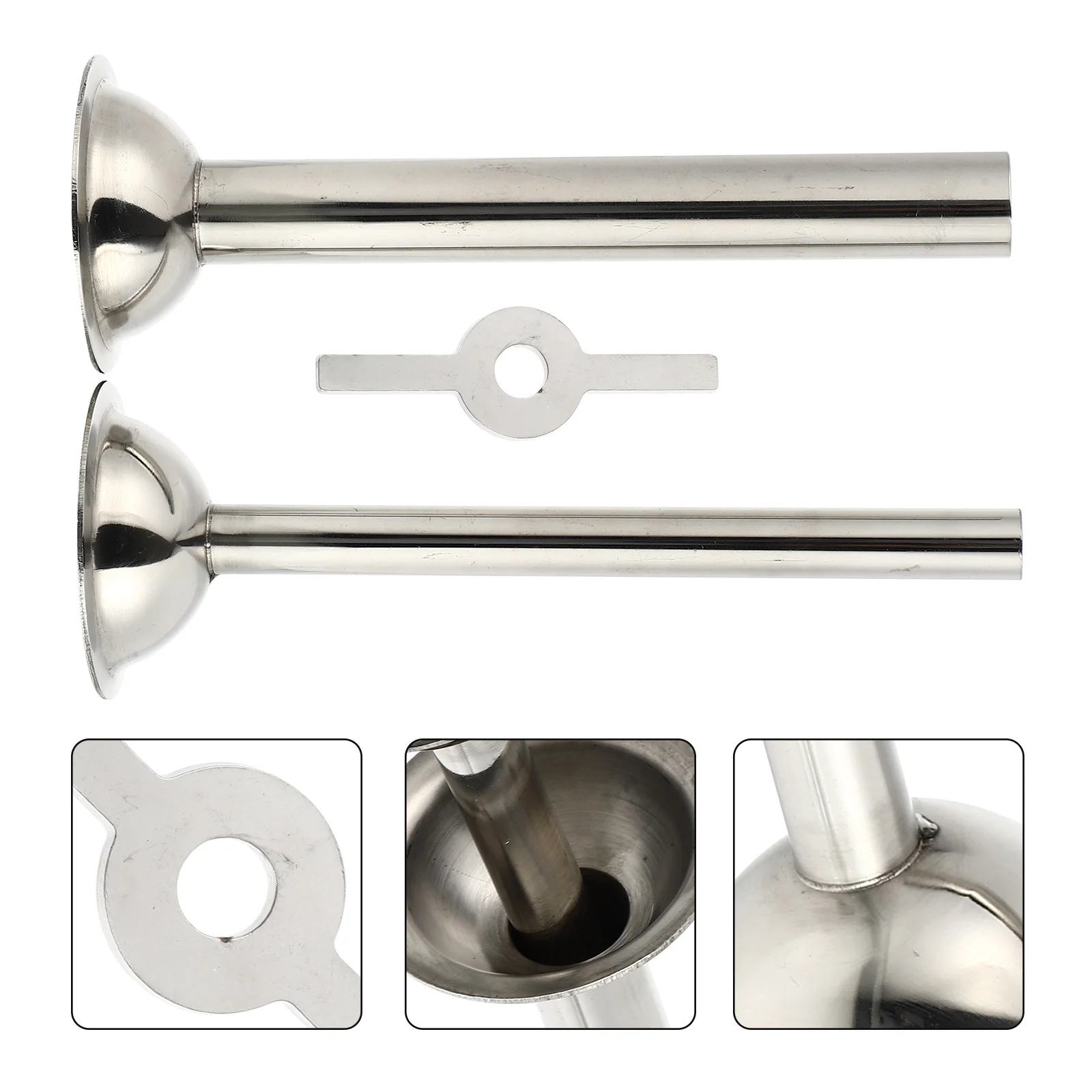

Manual Sausage Stuffer Ring Making Tools Grinder Machine Parts Sausage Mincer Funnel Mechanic Accessories