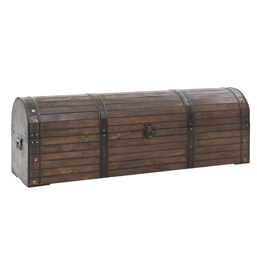 

Комод для хранения твердой древесины в винтажном стиле 47,2 "x 15,7" x 19,6"