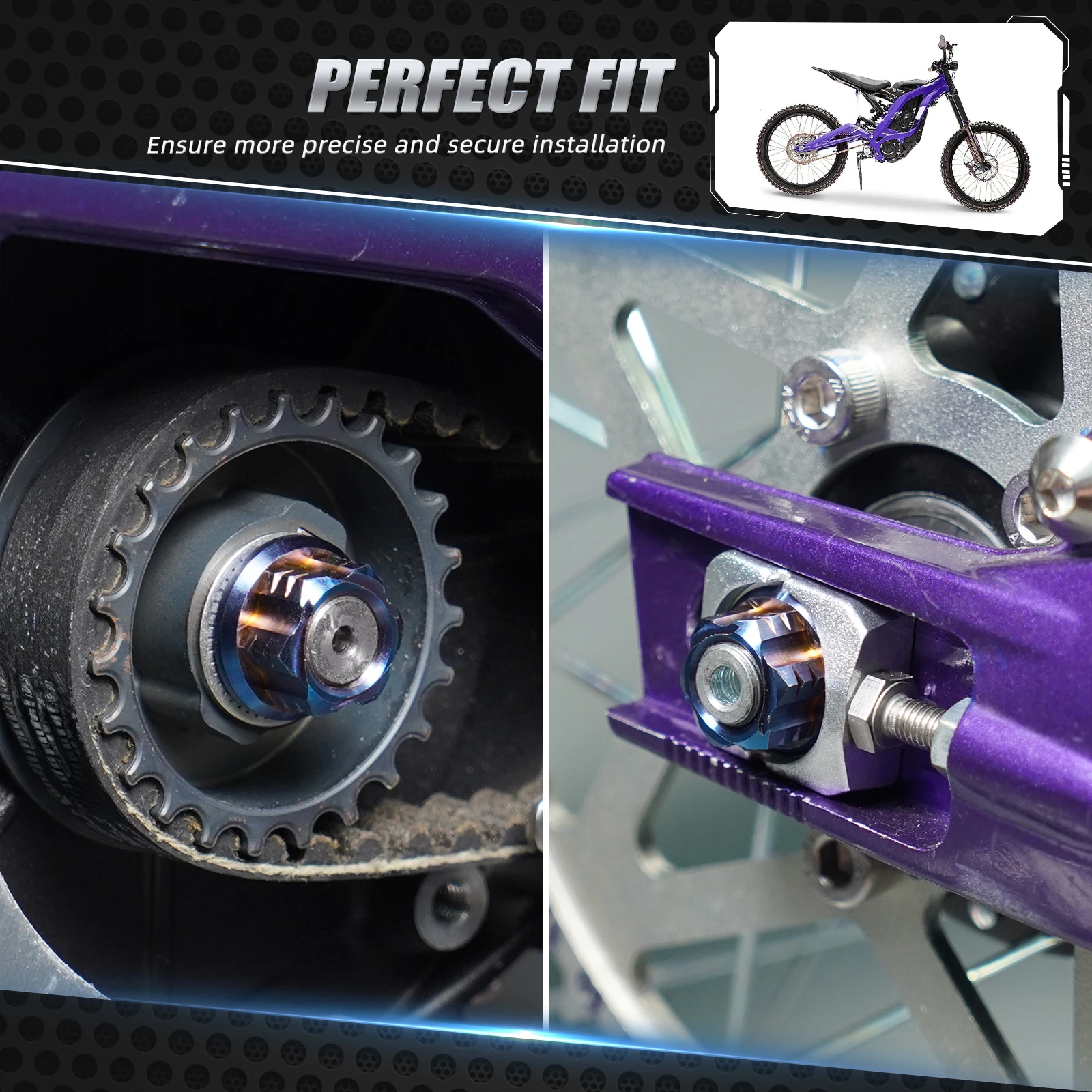 Для Surron Light Bee X S L1E Swingarm Многофункциональный инструмент для снятия первичного ремня, комплект гаек шкива NICECNC, аксессуары для электрического велосипеда (art.: 3920cb3b17f90) - 3920cb3b17f90