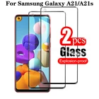 Закаленное стекло 9H для Samsung Galaxy A21S A21 Защитная пленка для экрана Samsung A21 S Galax A21 A 21 полное покрытие Защитная пленка для стекла