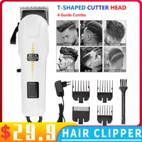 professional haircut mens electric shaver lcd cordless hair teimmer for trimmer for men new adult kid haircut styling kit 2022