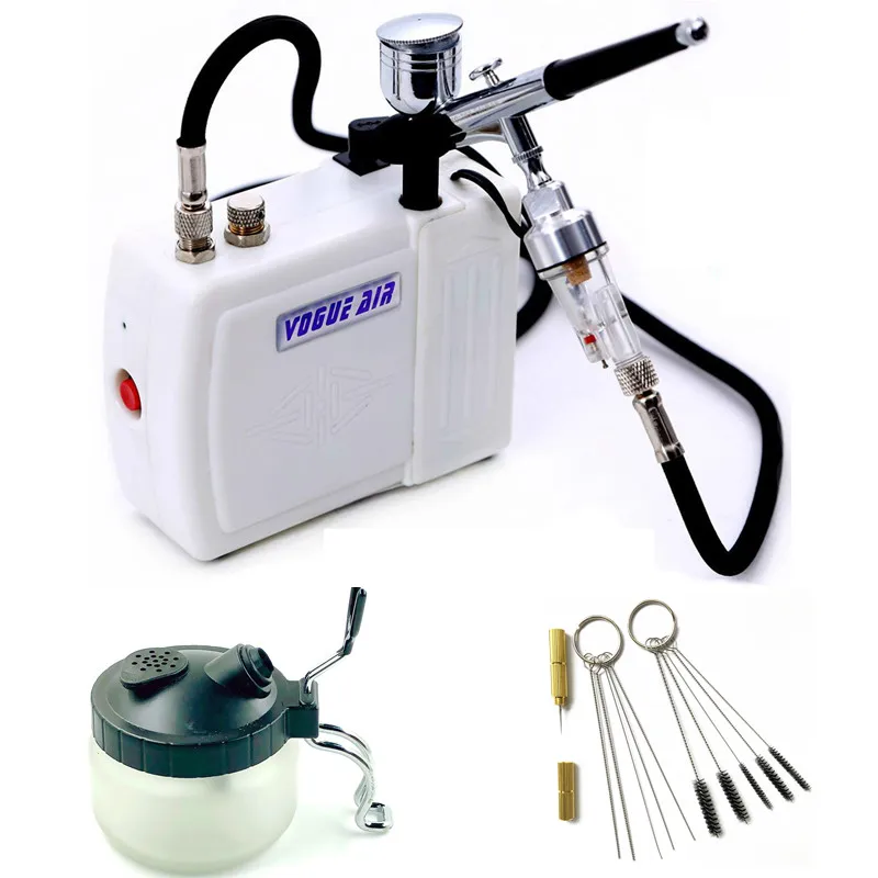 0.3mm Airbrush For Makeup Body Paint Temporary Tattoo Gun Airbrush Nail Art Tool Set