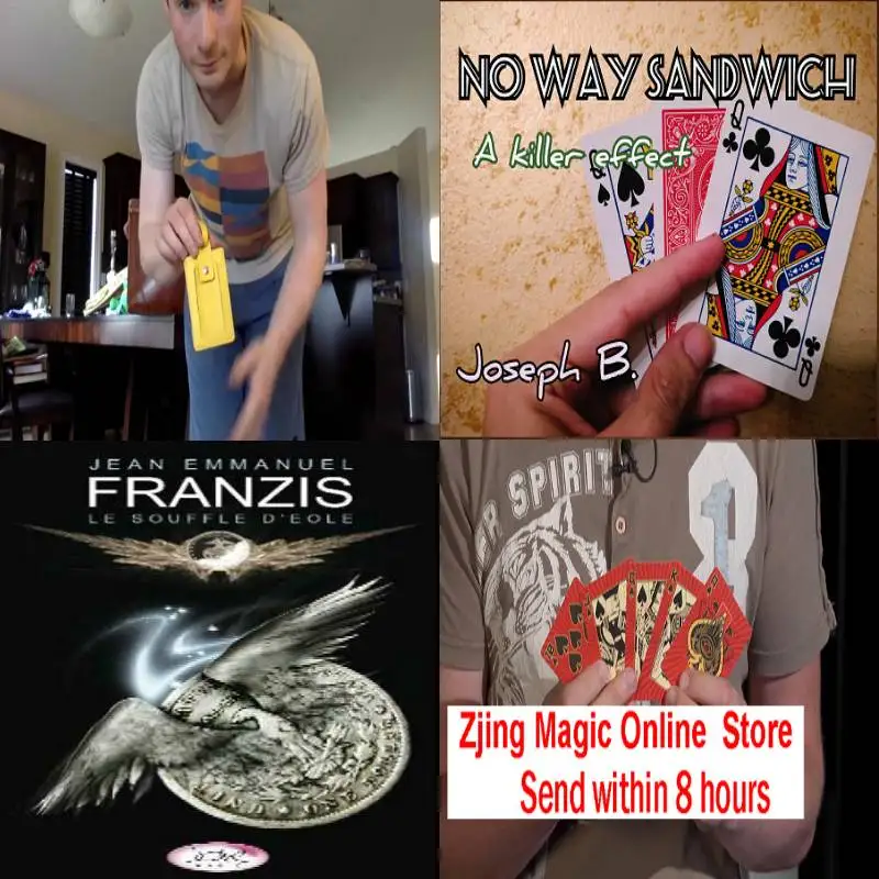 

Le Souffle Deole by Jean Emmanuel Franzis,Manifest by Danny Weiser,No Way Sandwich by Joseph B,Cardio by Liam Montier Magic