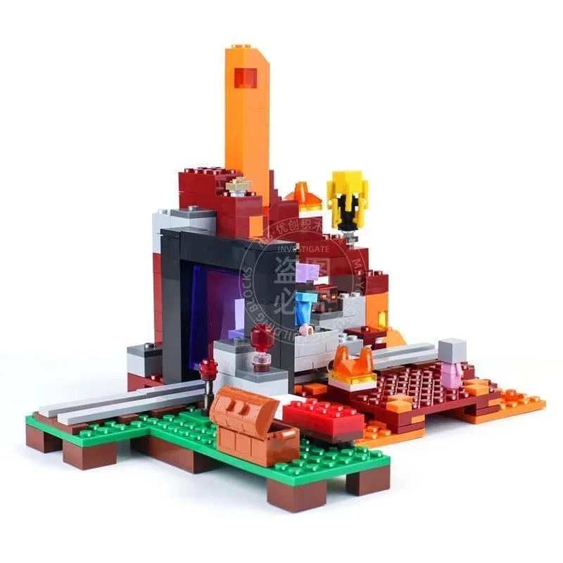 470 шт. строительные блоки Нидер Портал модель Fit 21143 игрушки для детей