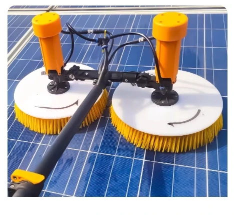 Горячие продажи полностью автоматическая очистка солнечных панелей с двойной