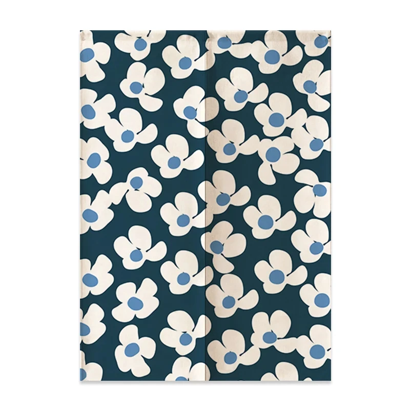 Японские волнистые вишневые дверные занавески Fuji перегородка для кухни