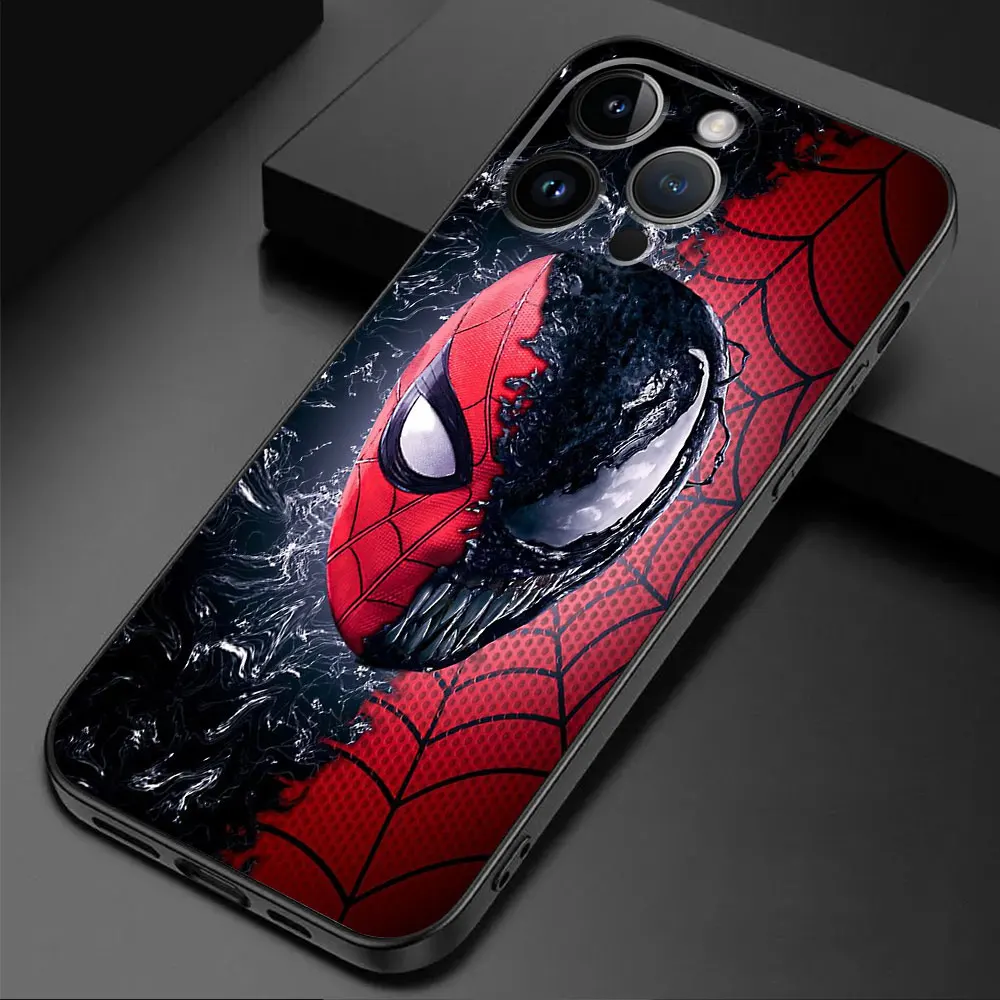 Чехол для телефона Marvel Spider Man Venom Xiaomi Redmi A2 A1 Plus 10 9 9C K40 Pro K50 Gaming 12 12C 10A 10C 9A K40s K60 Cover