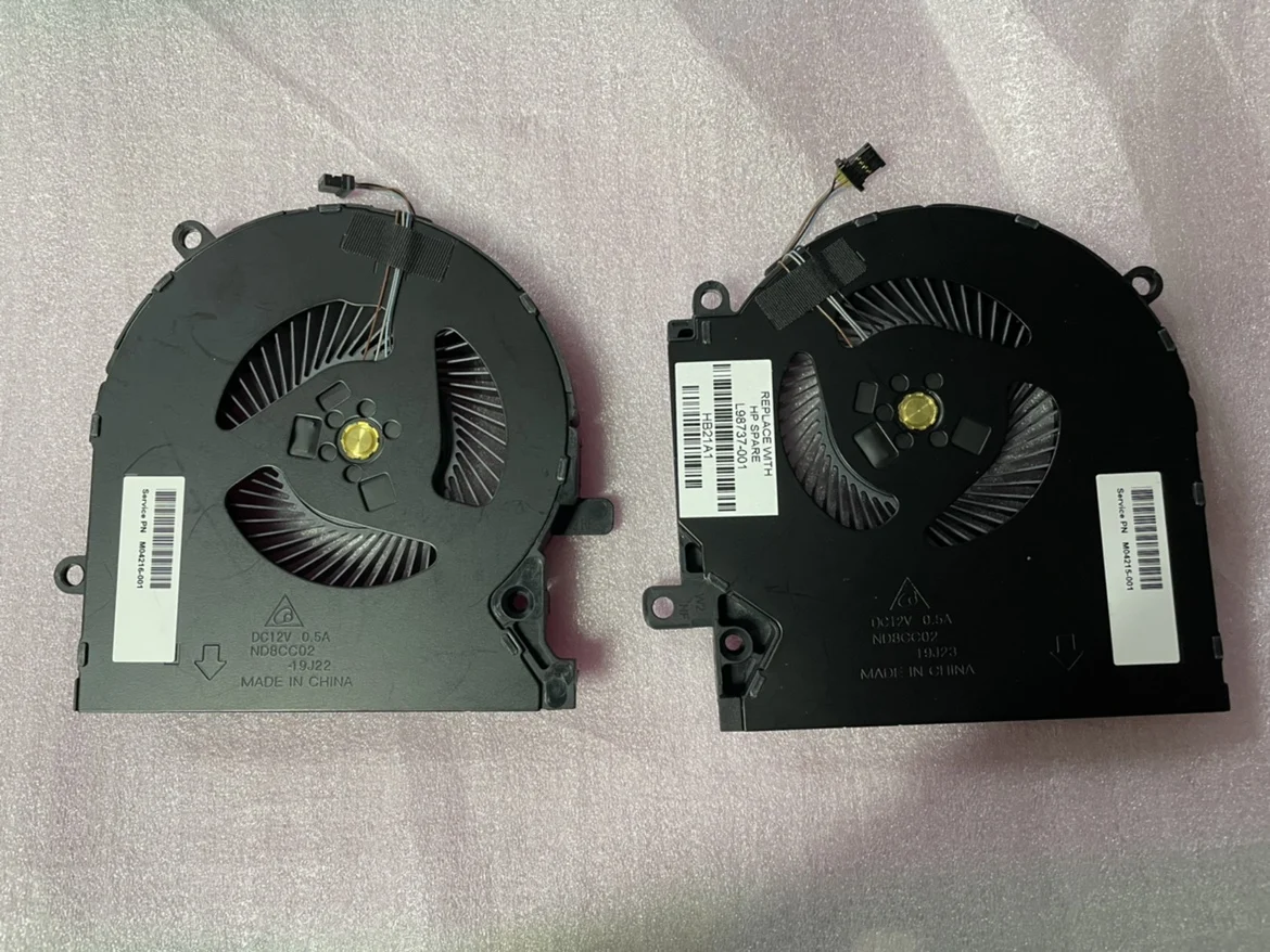 

Genuine FOR HP Omen 15-EK 15-EN Thermal Cooling Fan N18E M04215-001 M04216-001