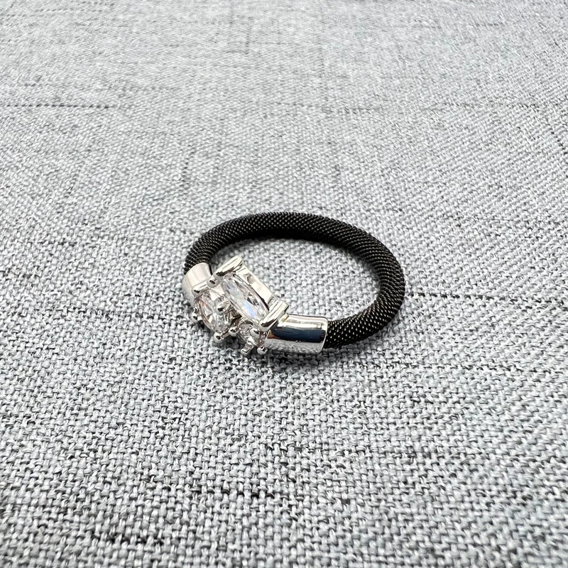 

Women's Ring Spanish Bear Jewelry 925 Silver Gift New Pearl Luxury Elegant Personality Fashion Light Luxury Fine Trend