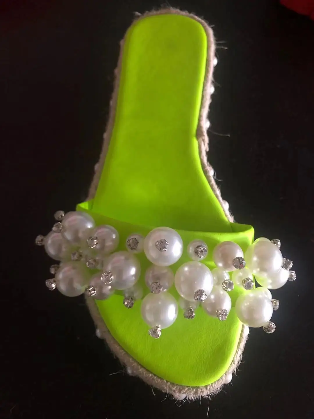 

Fashion White Pearl Women Sandals for 2022 Luxury Shoes Women Designers Beach Sandals Platform Ladies Breathable Roman Shoes