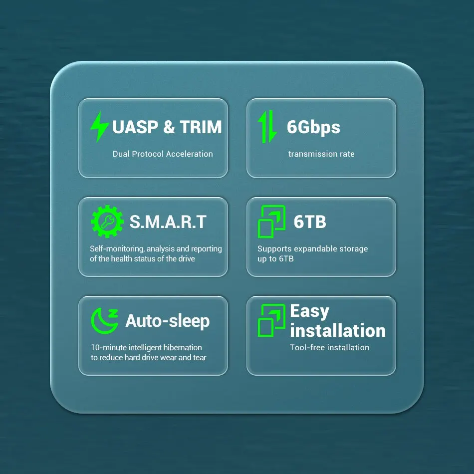 Внешний жесткий диск UnionSine USB 3 0 6 ТБ