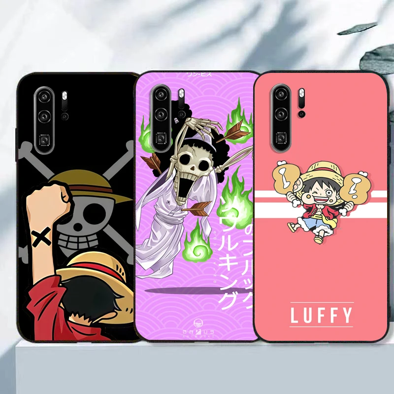 

ONE PIECE Japan Anime Phone Cases For Huawei Honor P30 P40 Pro P30 Pro Honor 8X V9 10i 10X Lite 9A 9 10 Lite Soft TPU