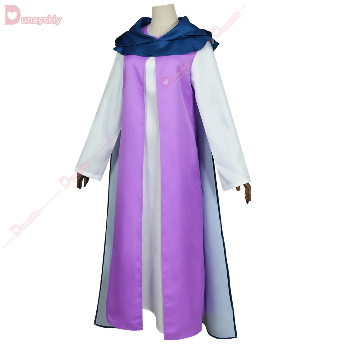 Фантазия принцесса косплей синий плащ платье аниме игра Zerdaa костюм женская