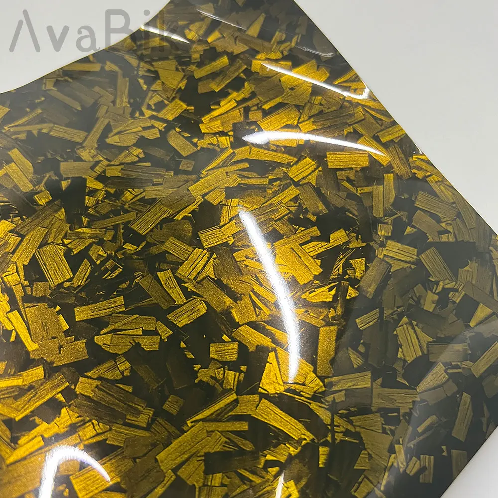 Золотая кованая карбоновая виниловая пленка ПЭТ призрачный камуфляж