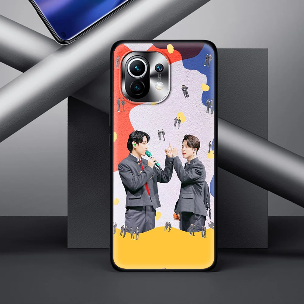 hot kpop bts boys phone case for xiaomi poco f3 x3 x4 gt nfc m3 mi 9t 11 ultra 11x 11i note 10t pro lite 5g silicone cover coque free global shipping