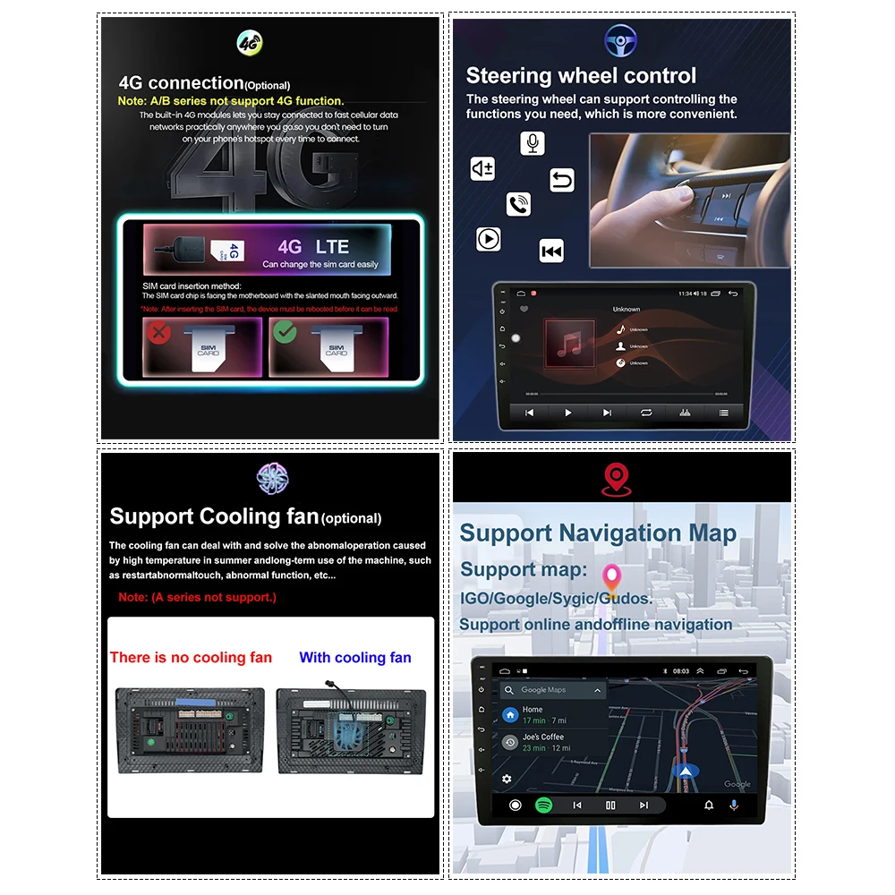 9-дюймовый Автомобильный Мультимедийный Плеер Для LADA Granta 2011-2018 GPS Navi Wireless Carplay Android