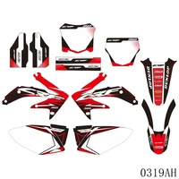 full graphics decals stickers motorcycle background custom number name for honda crf 450r 2005 2006 2007 2008 crf450 crf 450