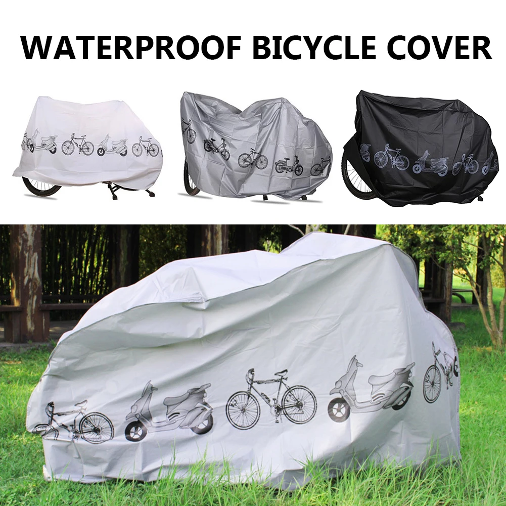 

Waterproof Bike Prevent Rain Cover UV Guardian Dustproof Bicycle Cover Tear Resistance Portable Supplies Cycling Accessories