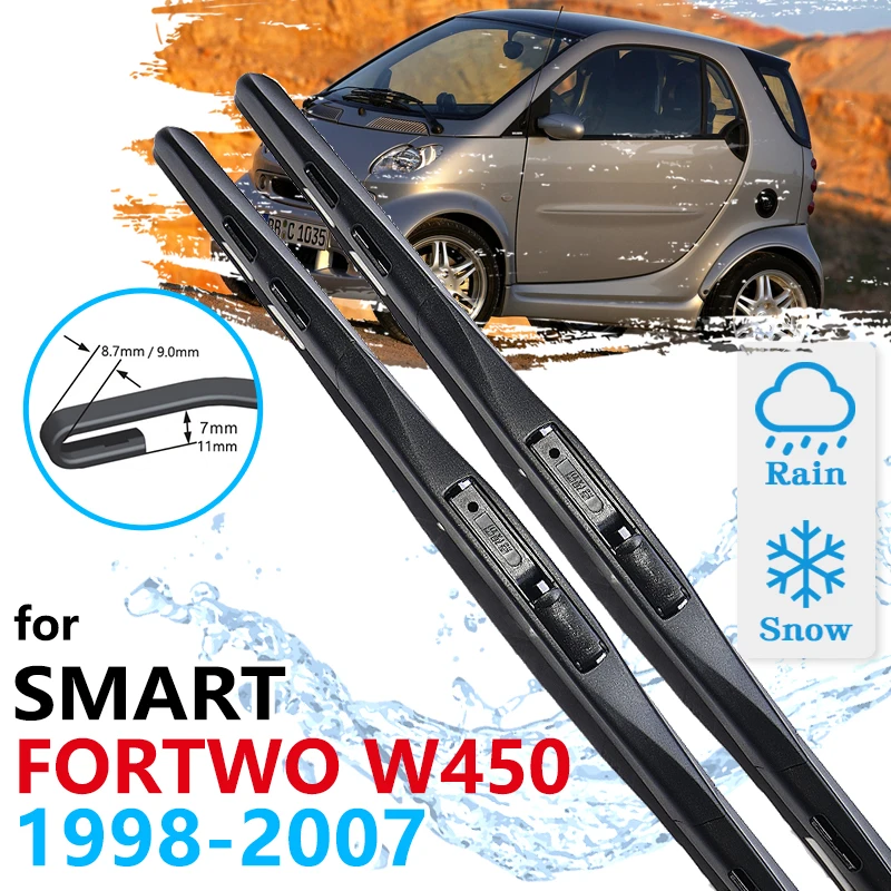 Щетки стеклоочистителя для Smart Fortwo W450 1998 1999 2000 ~ 2007