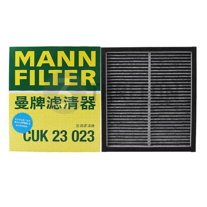 

MANN FILTER CUK23023 Cabin Filter For INFINITI EX FX G25 Q60(CV36 HV36) QX50(J50) QX70(S51) QX80(Y62) B7277-1CA1B B72771CA1A