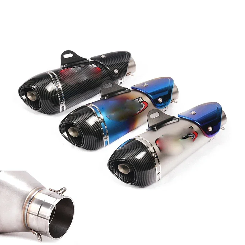 

Universal 51mm motorcycle exhaust muffler for R3 MT07 FZ1 R6 R15 ZX6R ZX10 Z900 Z400 1000 CBR1000 GSXR1000 with DB killer