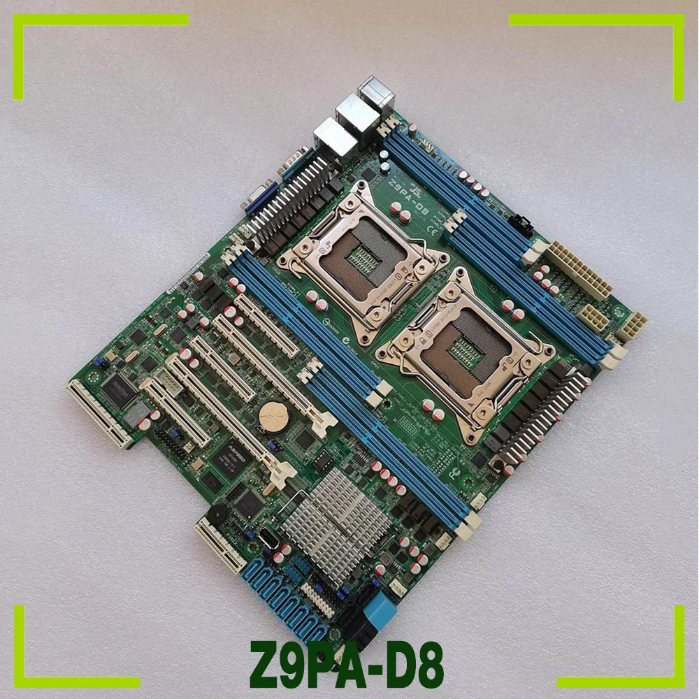 Серверная двусторонняя материнская плата Z9PA-D8 для ASUS C602 разъем LGA 2011 DDR3 X79 X79M