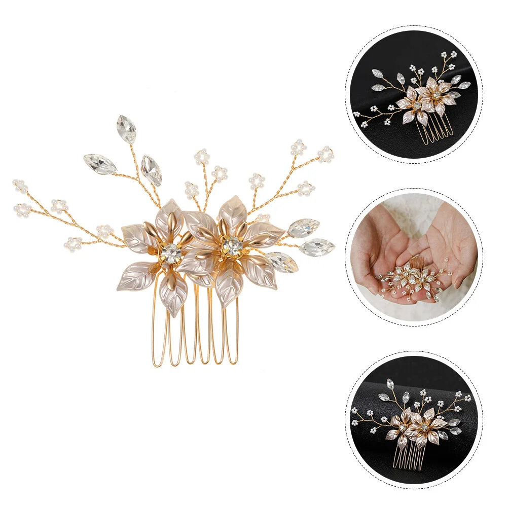 

Цветочные повязки на голову, декоративные гребни для волос, Женские аксессуары, Свадебный зажим Miss в эстетике