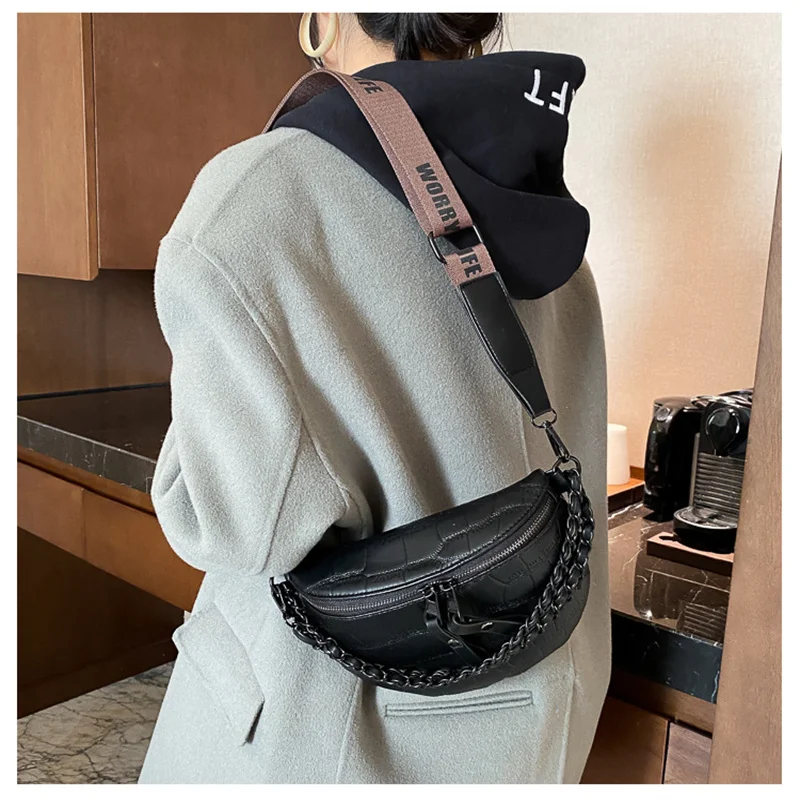 

Женская сумка-мессенджер в стиле ретро, универсальная нагрудная сумочка из сетчатой ткани с имитацией линейки красного цвета на цепочке, 2022