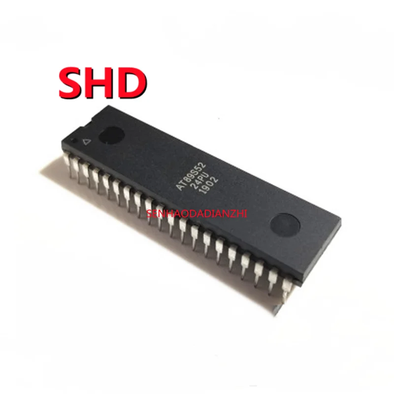 

IC Chips AT89S52 AT89S52-24PU Atmel Microcontroller DIP-40 Original Integrated Circuit