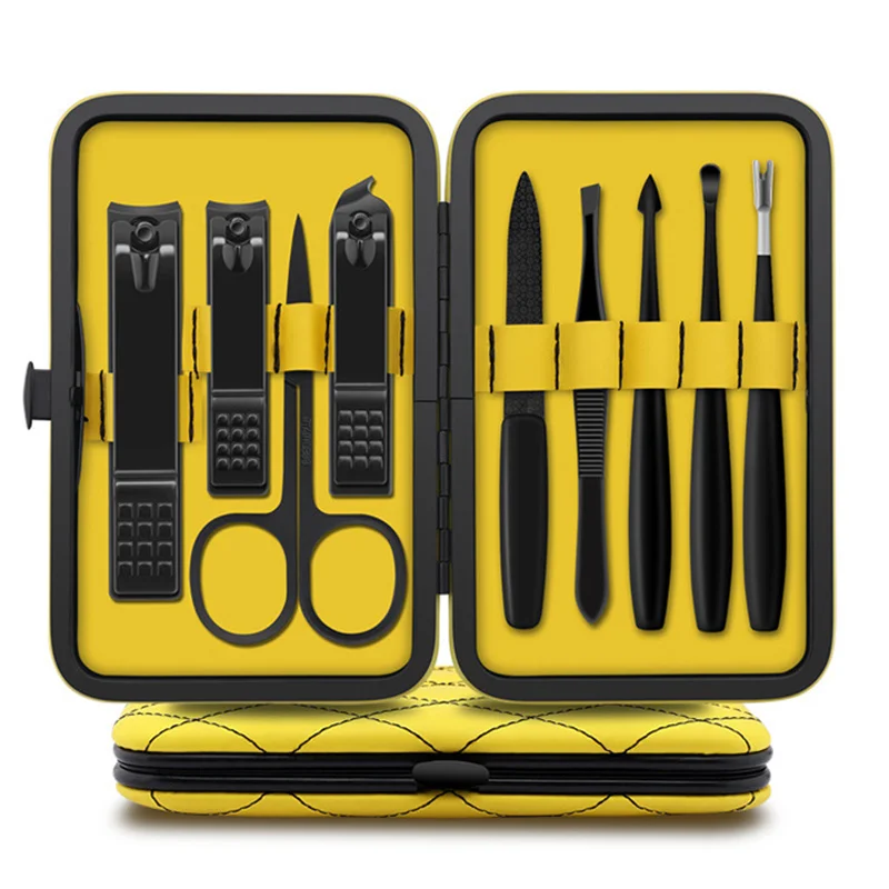 

Stainless Steel Manicure Pedicure Kit Nail Cutter Set Sharp Nail File Pedicure Ear Spoon Scissors Manicure Kit Nail Clippers Set