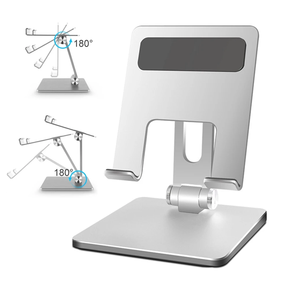 Aluminum Tablet Stand Adjustable Metal Foldable Portable Display Phone Holder For Ipad Air Pro 11 12.9 Desk Support Accessories |