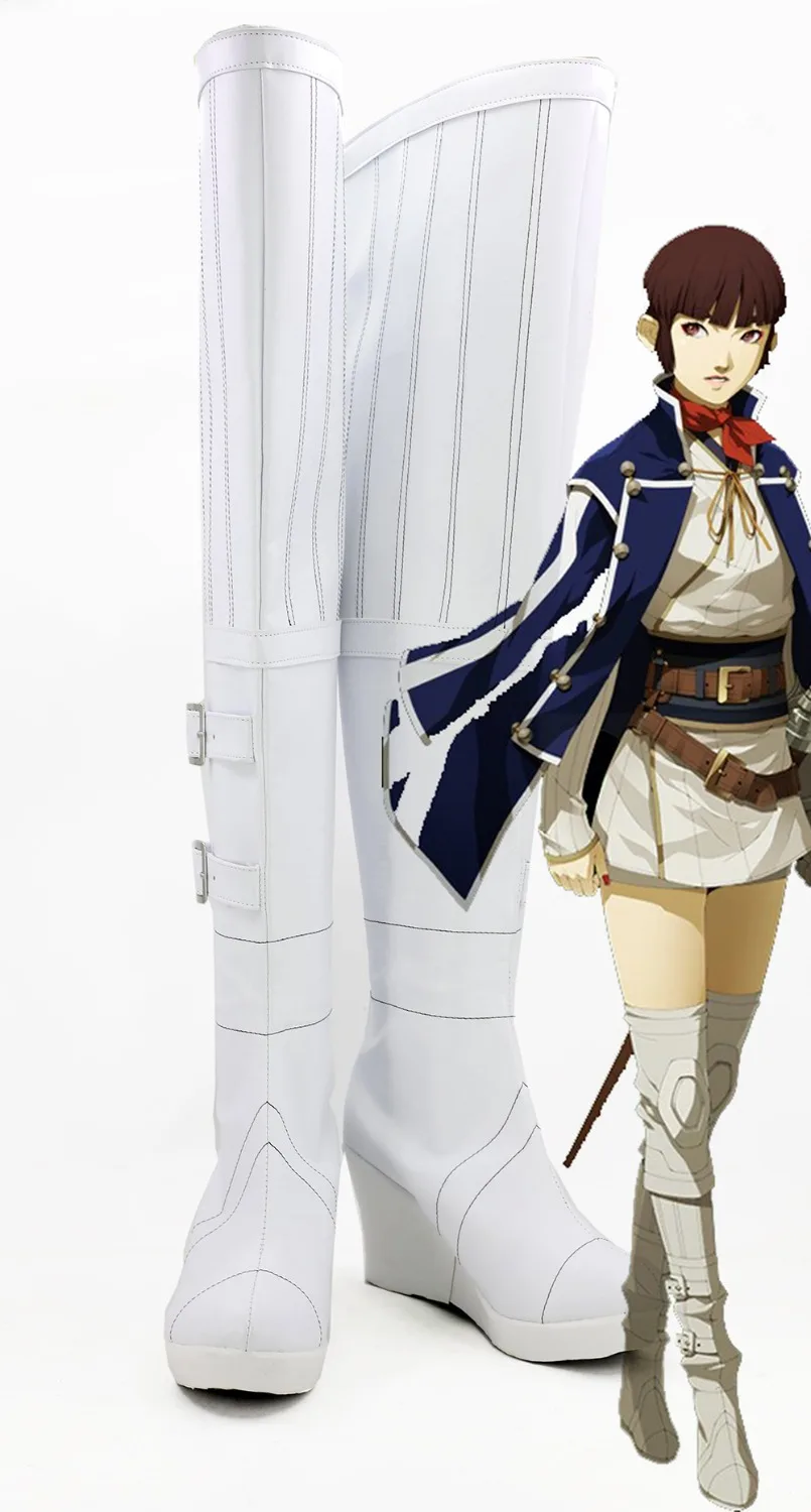 

Game Shin Megami Tensei IV Cosplay Long Boots Shoes Custom Made
