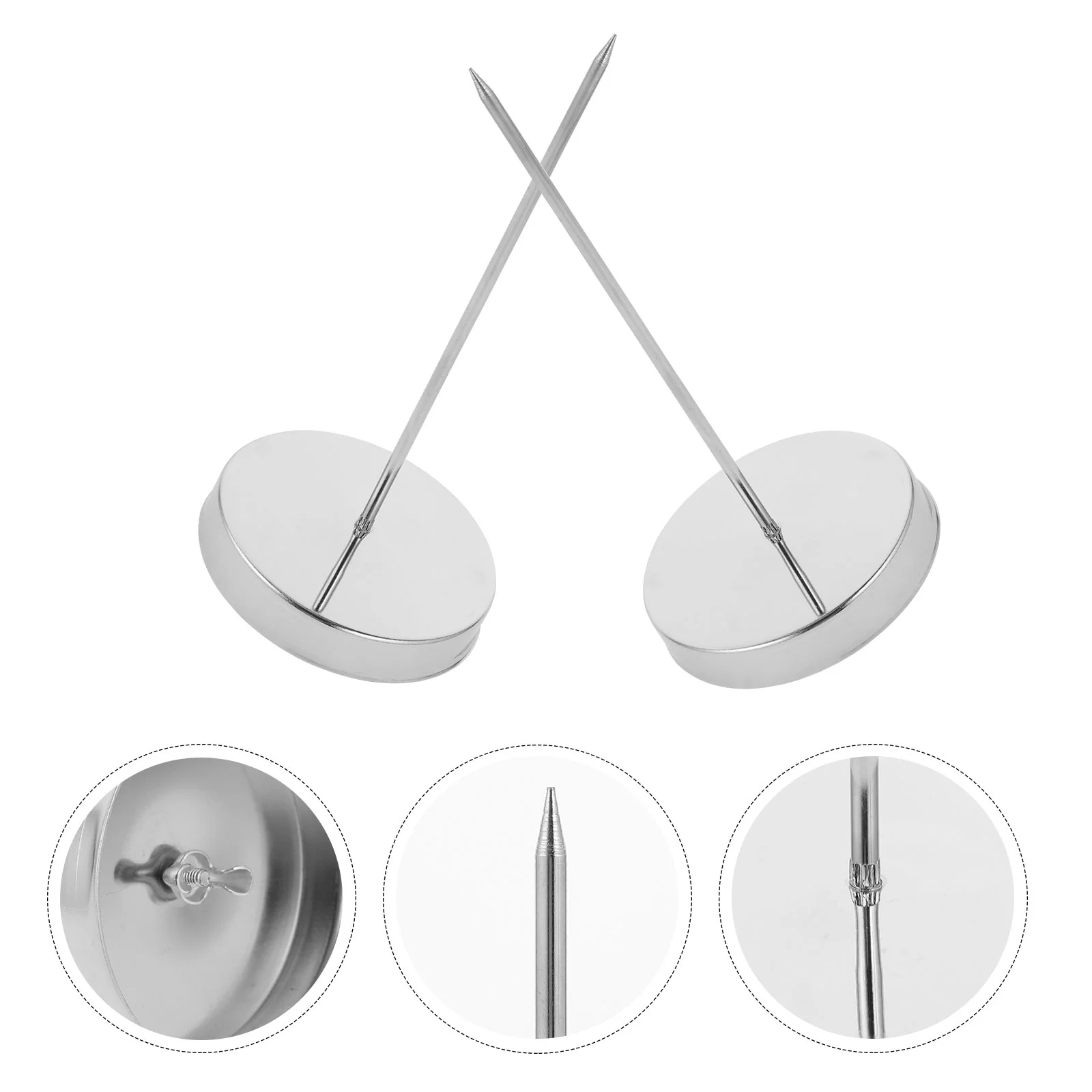 2 шт. настольный держатель для заметок бумага с шипами билетов офисный квитанция