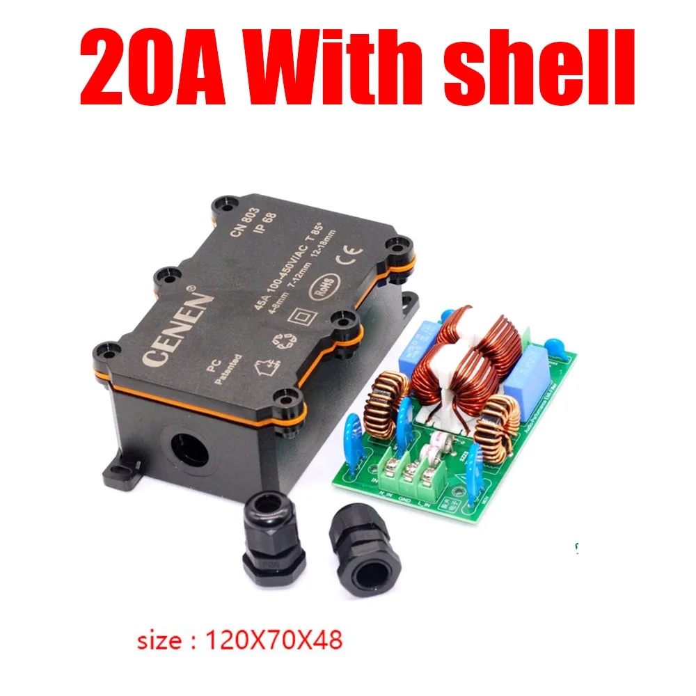 

Внешняя вспышка 3-ступенчатая стандартная лампа 15 а 20 А переменный ток 110 В 220 В силовая изоляция очистка очиститель усилитель шумовой примеси