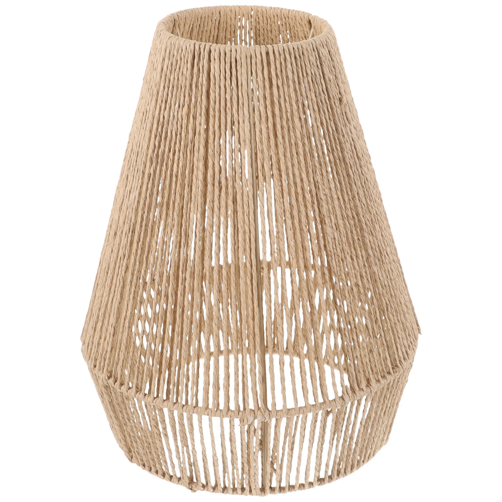 

Lighting Woven Lamp Shades Pendant Lamps Floor Paper Rope Lampshade Lampshades Rustic Hanging