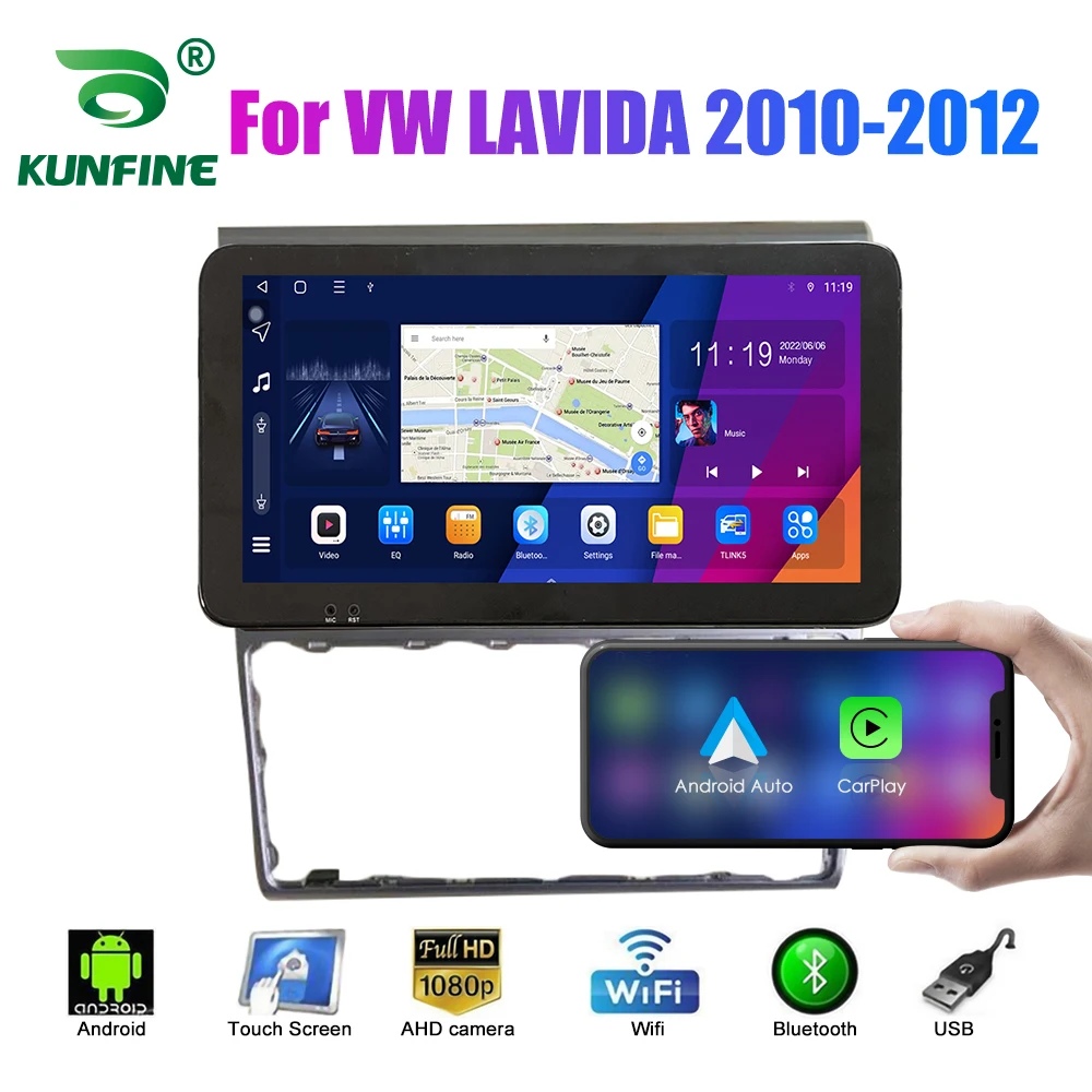 

10.33 Inch Car Radio For VW LAVIDA 2010-2012 2Din Android Octa Core Car Stereo DVD GPS Navigation Player QLED Screen Carplay