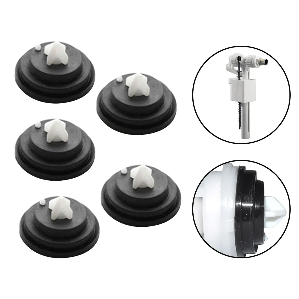 

Bathroom Gadgets Rubber Diaphragm Washer 28*15mm 5pcs Ballvalve Cistern Inlet Filling Fill Valves Fits All Siamp