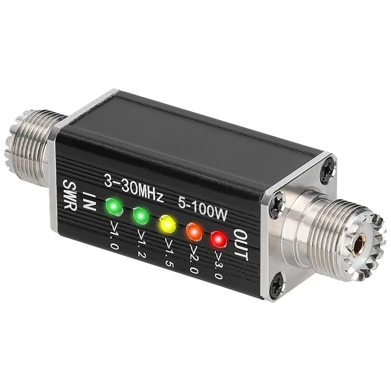 Индикатор коротких волн 1 шт. индикатор постоянных с частотой 3-30 МГц женским