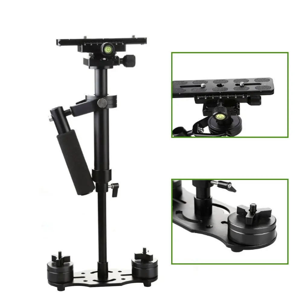 S40 S60 S80 Steadycam Scalable Carbon Fiber Handheld Stabilizer Steadicam for Canon Nikon Sony DSLR Camera Compact Camcorder |