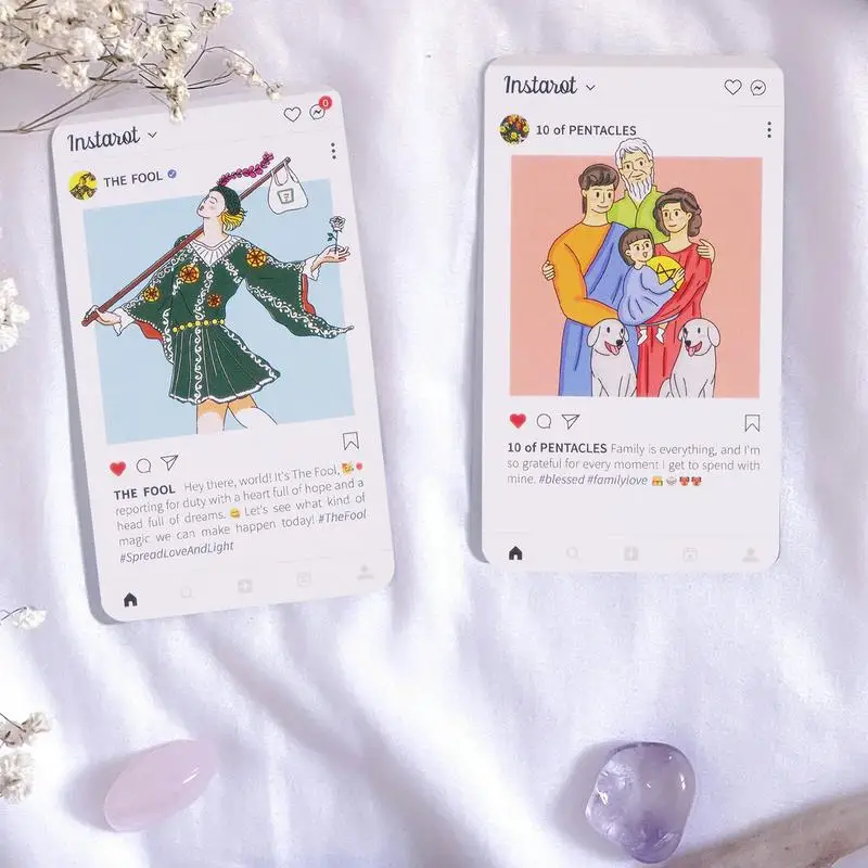 Карты для удачи Таро-карты инструменты гадания стандартные террасы настольной