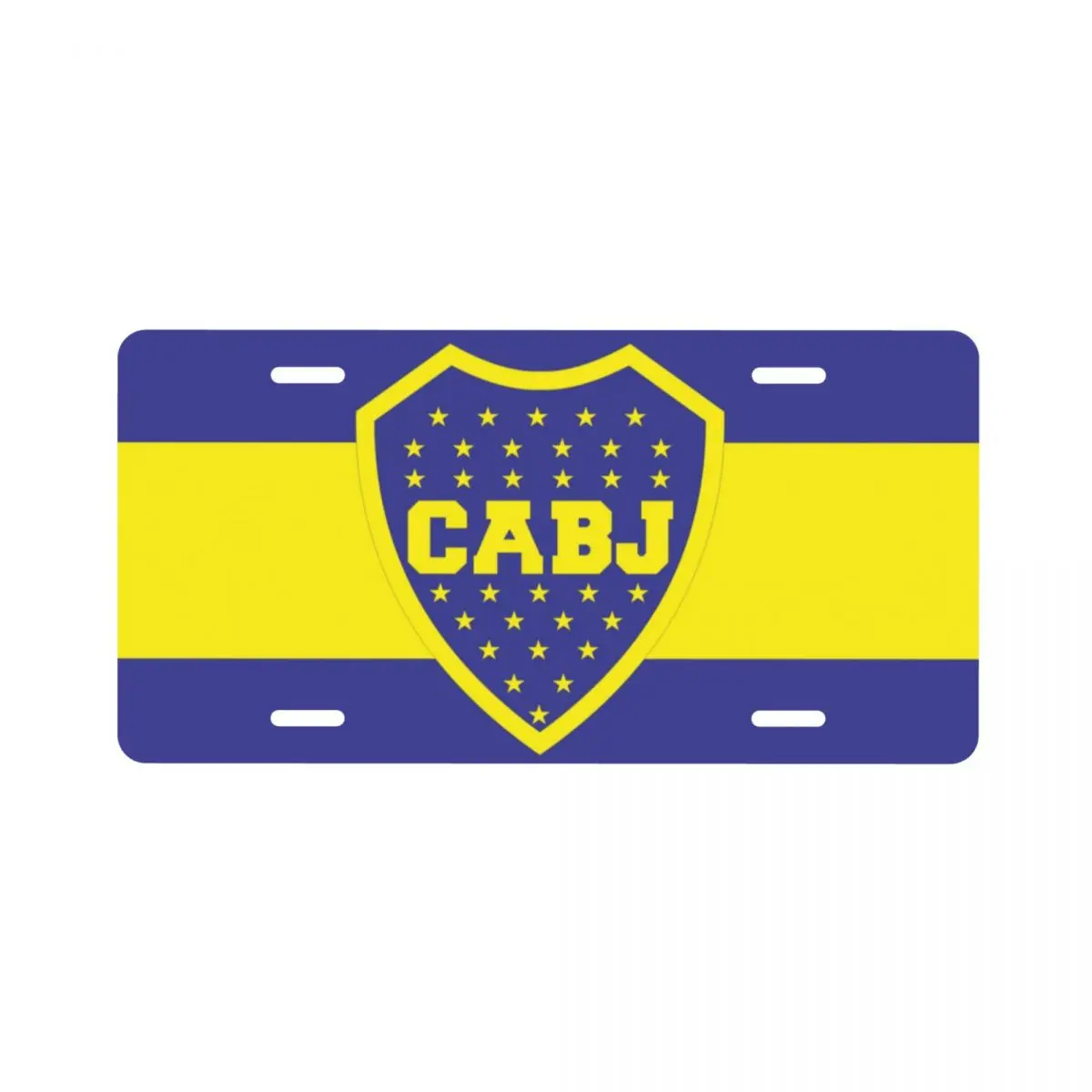 

Argentina Boca Juniors Pattern car license plate decoration 15cmX30cm