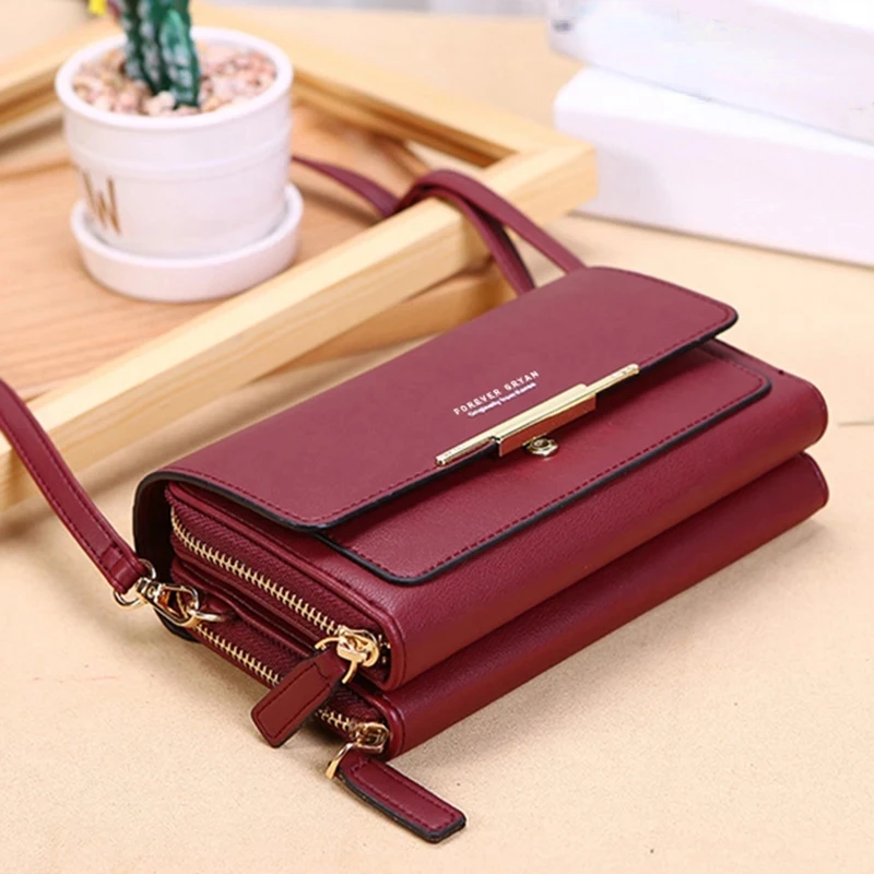 

Сумка GWPPDMY женская из искусственной кожи, многофункциональный вместительный саквояж на плечо, сумочка кросс-боди для телефона