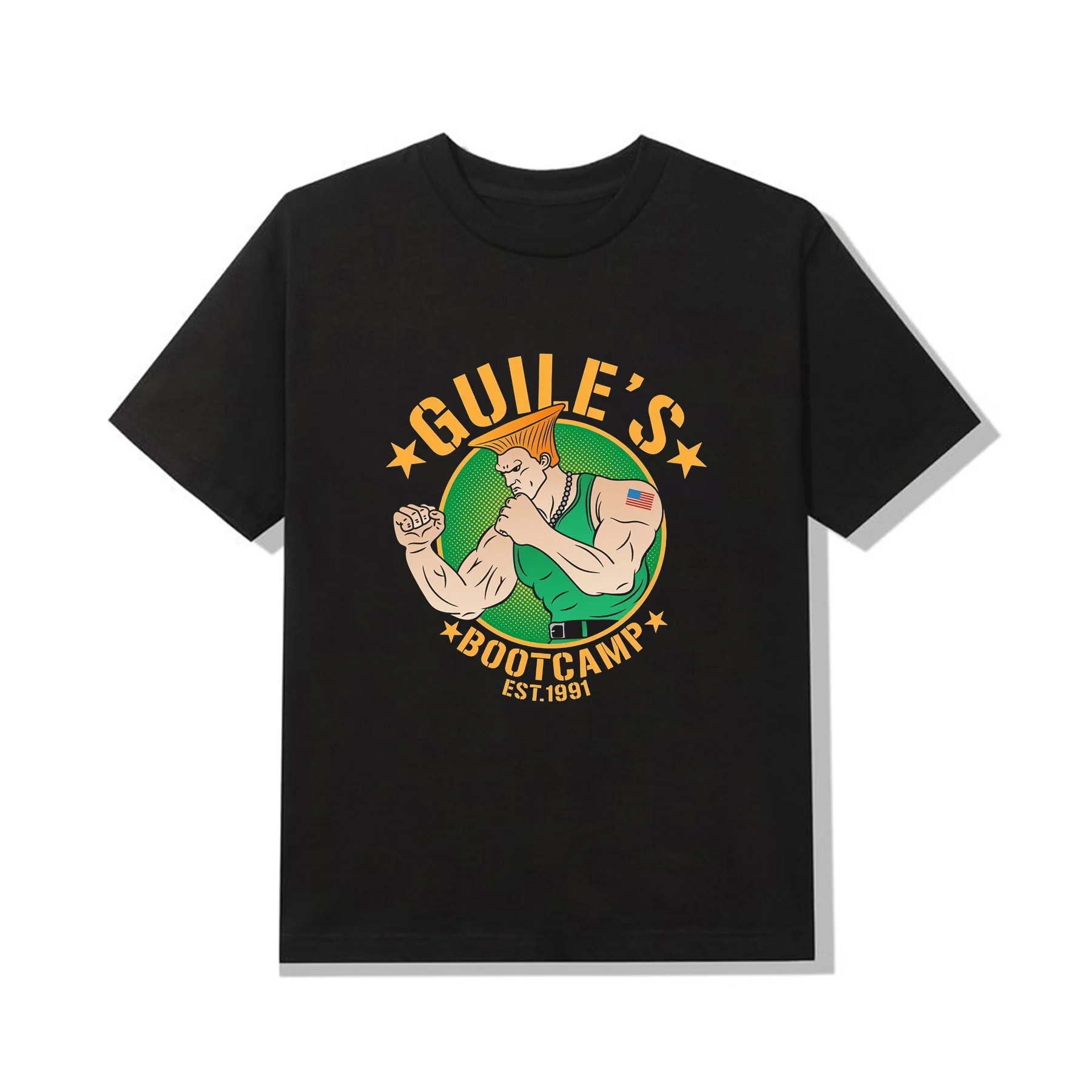 

Amazing Hot Selling Tees Male T Shirt Casual Unique Oversized Guiles Bootcamp 2 T-shirt Men T-shirts Graphic Short Sleeve S-3XL